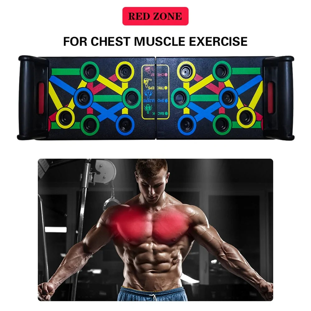 14-in-1 Push-Up Rack Board Fitness Gym Equipment